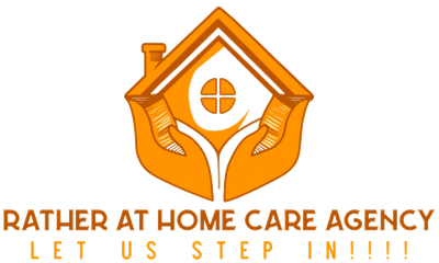 Rather At Home Care logo