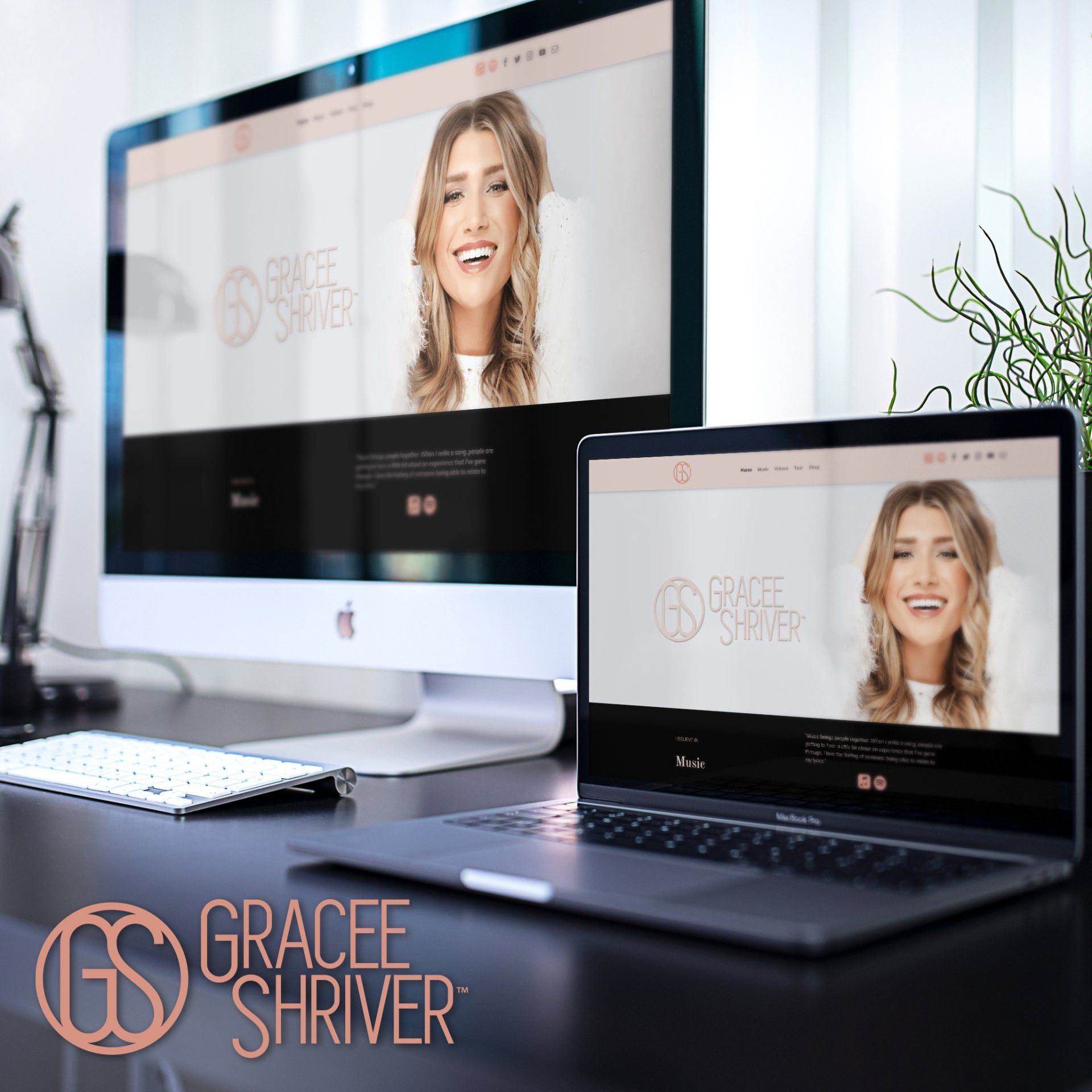 Gracee Shriver, website design