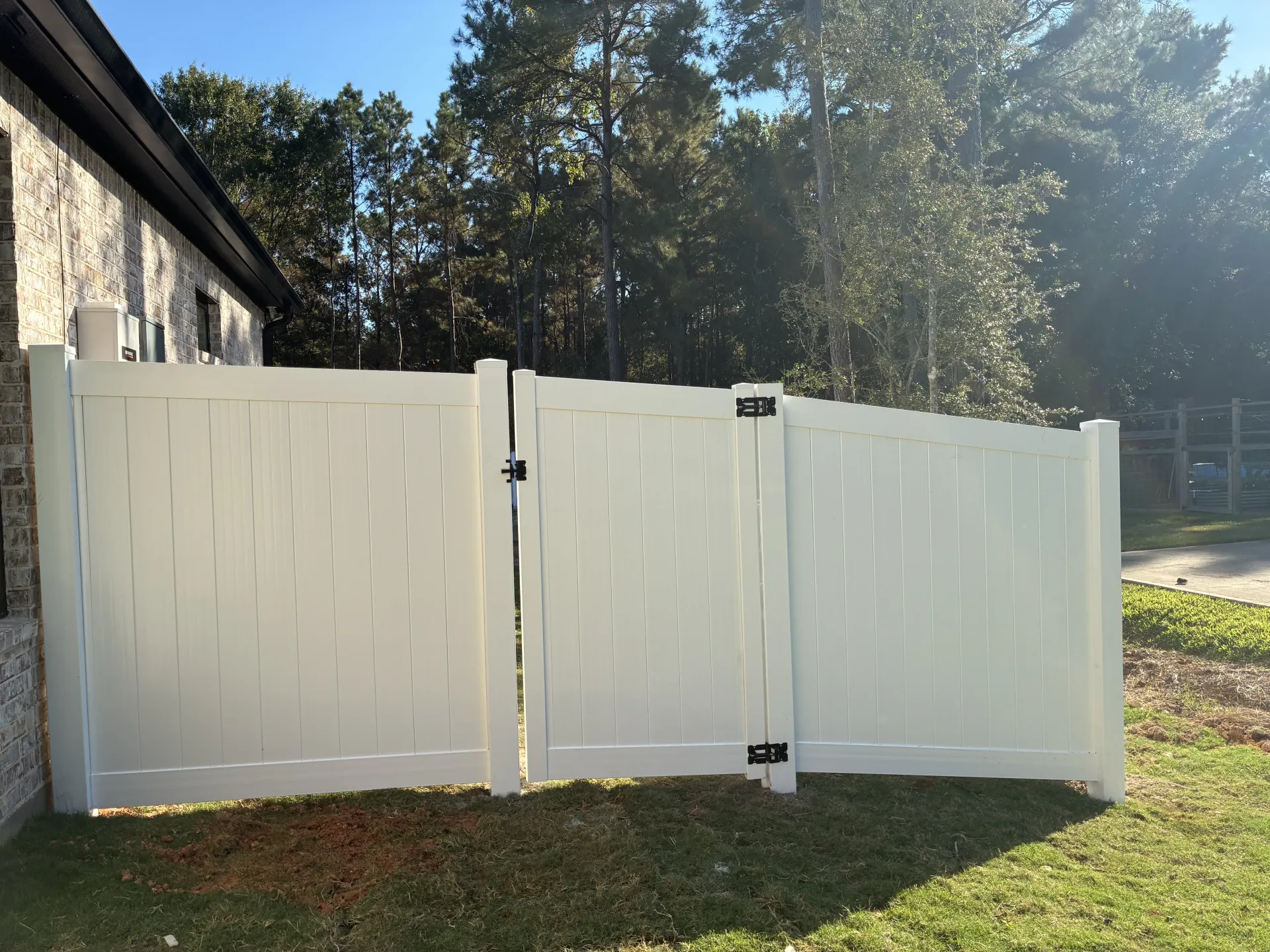 Wood fence in Tomball Texas
