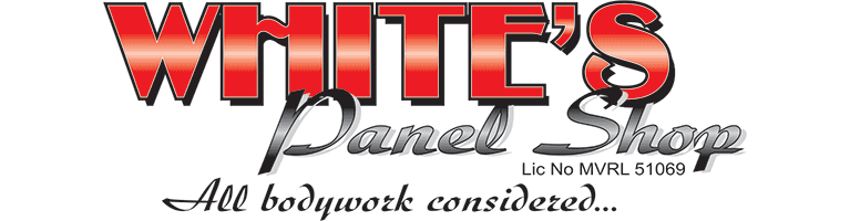 whites panel shop logo