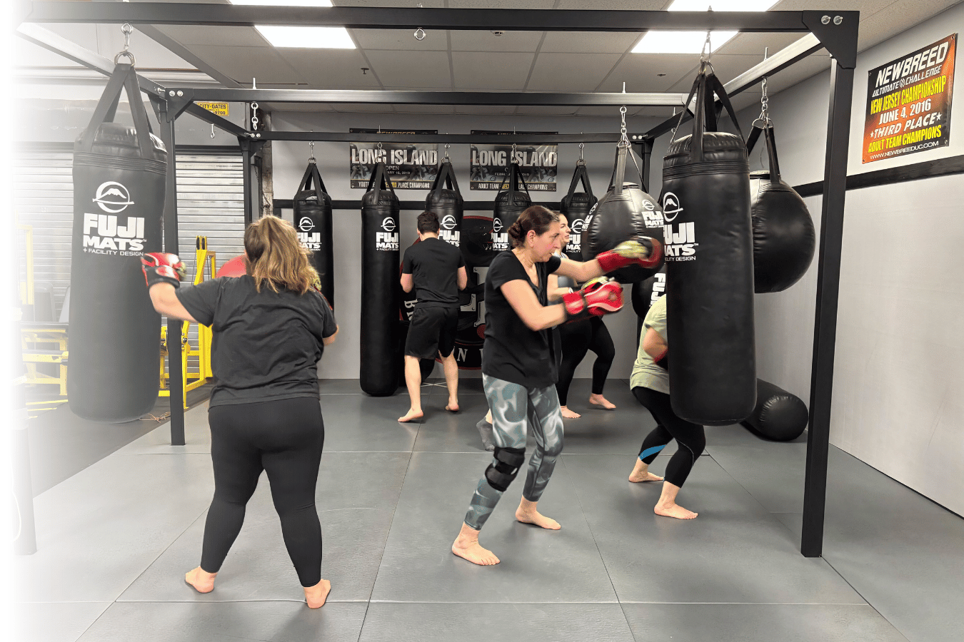 Cardio Kickboxing Class at Lockdown BJJ