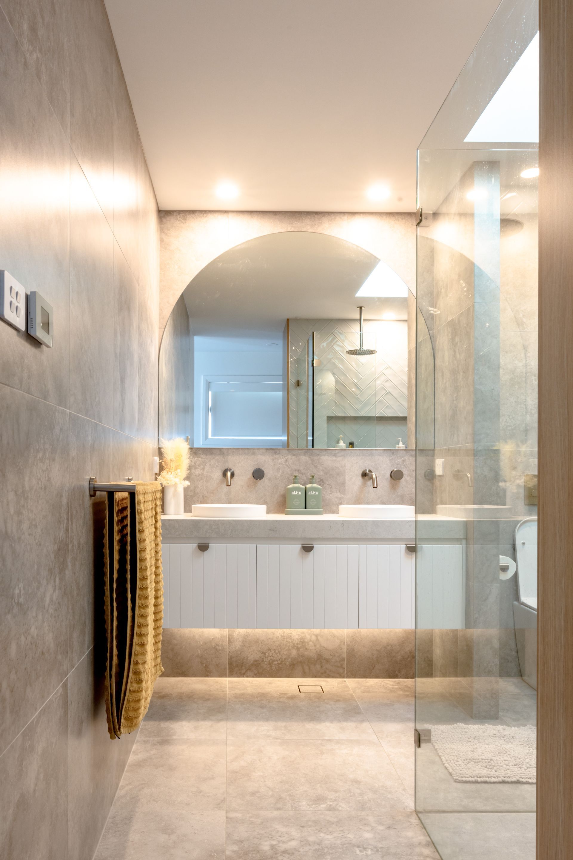 Modern Bathrroom— Bathroom Renovations in Port Macquarie, NSW