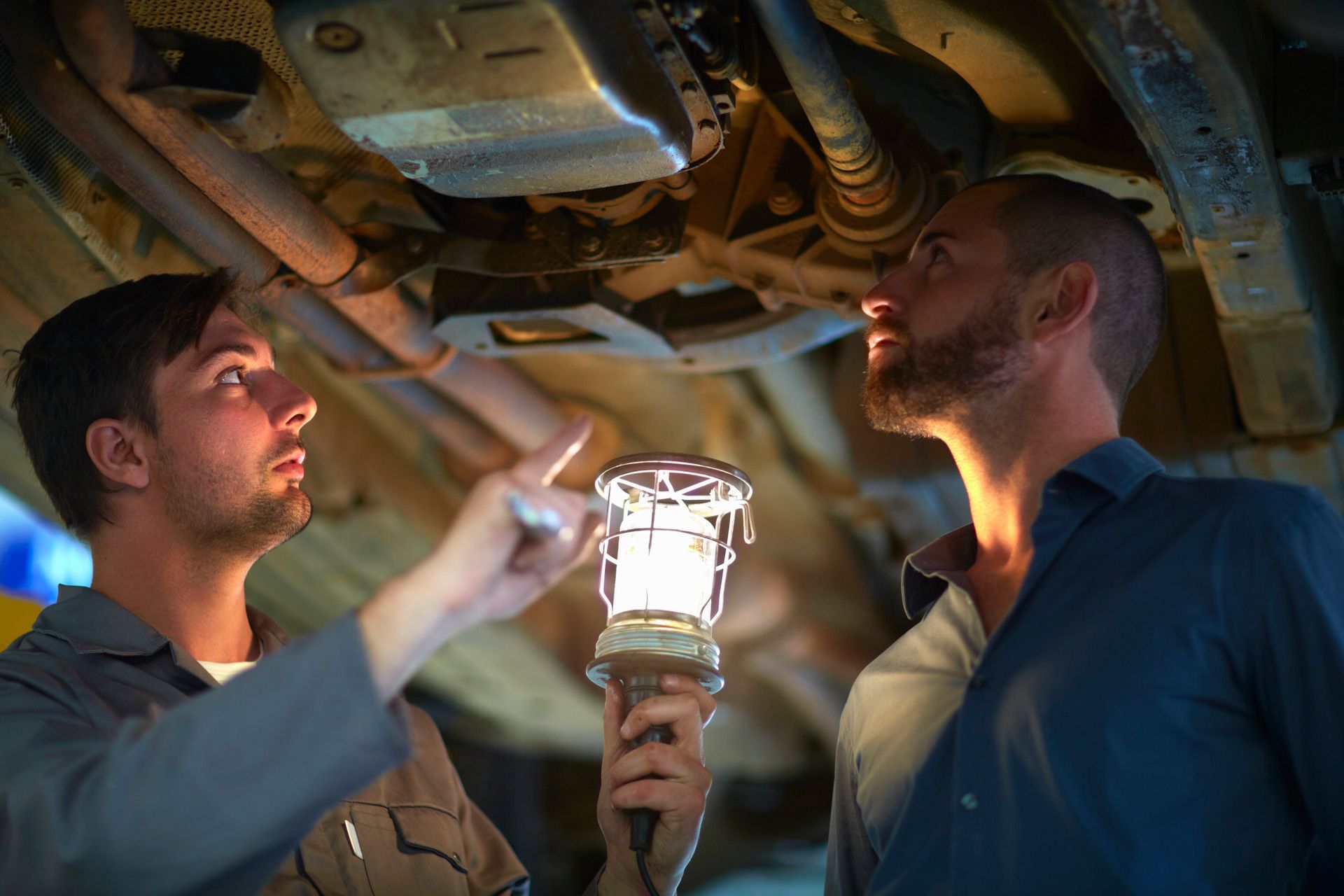 Vehicle Inspection at LJ Auto Repair