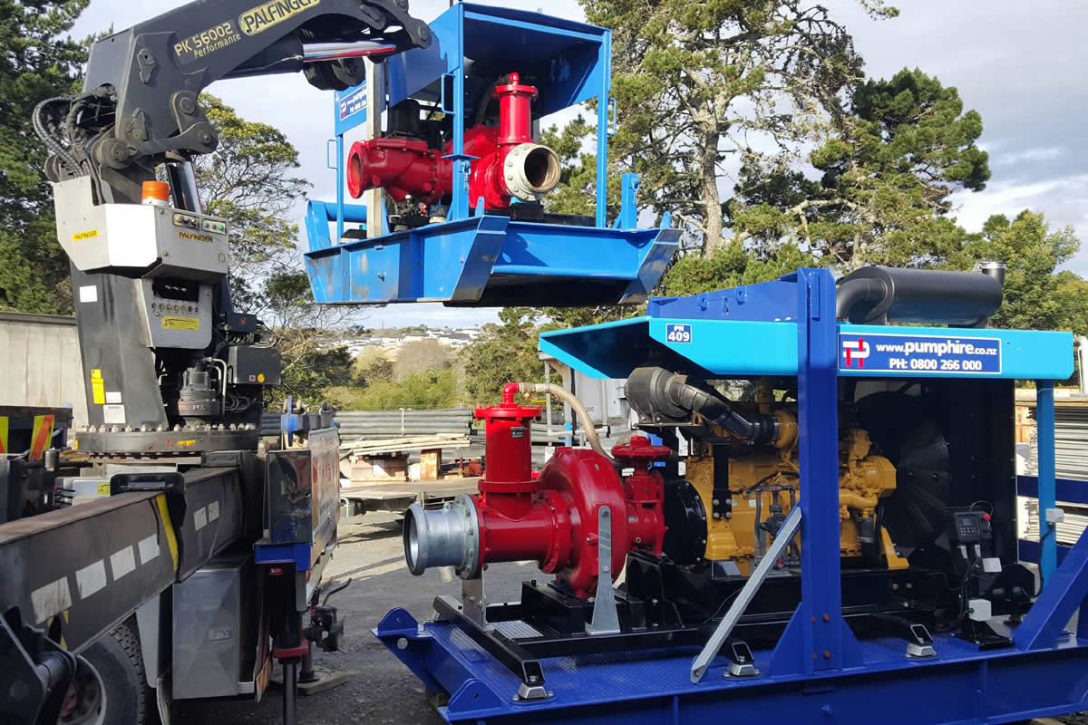 Diesel Surface Pump, Open Set, Pump Hire 