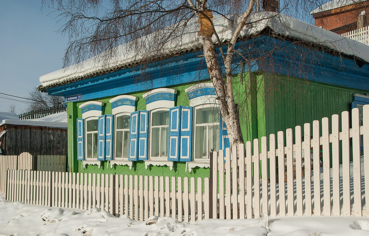 Wooden fencing outside a home, adding value to the property