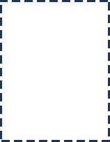 A blue and white checkered border on a white background.