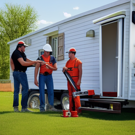 hire a professional mobile home repair team