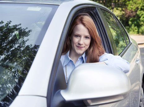 Woman Inside Car — Blair, NE — Nick Hall Agency