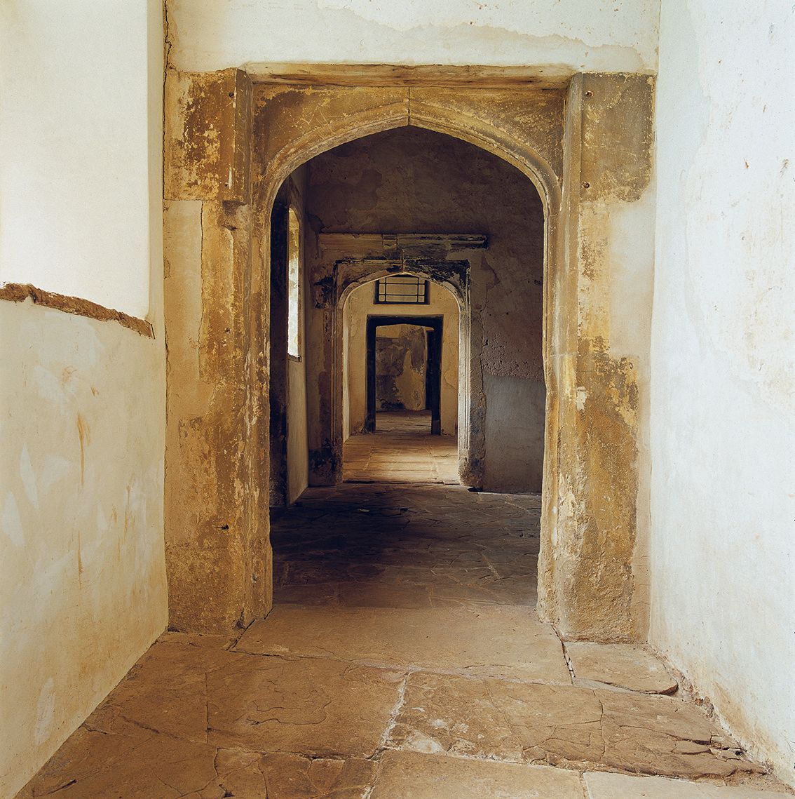 A hallway in Acton Court