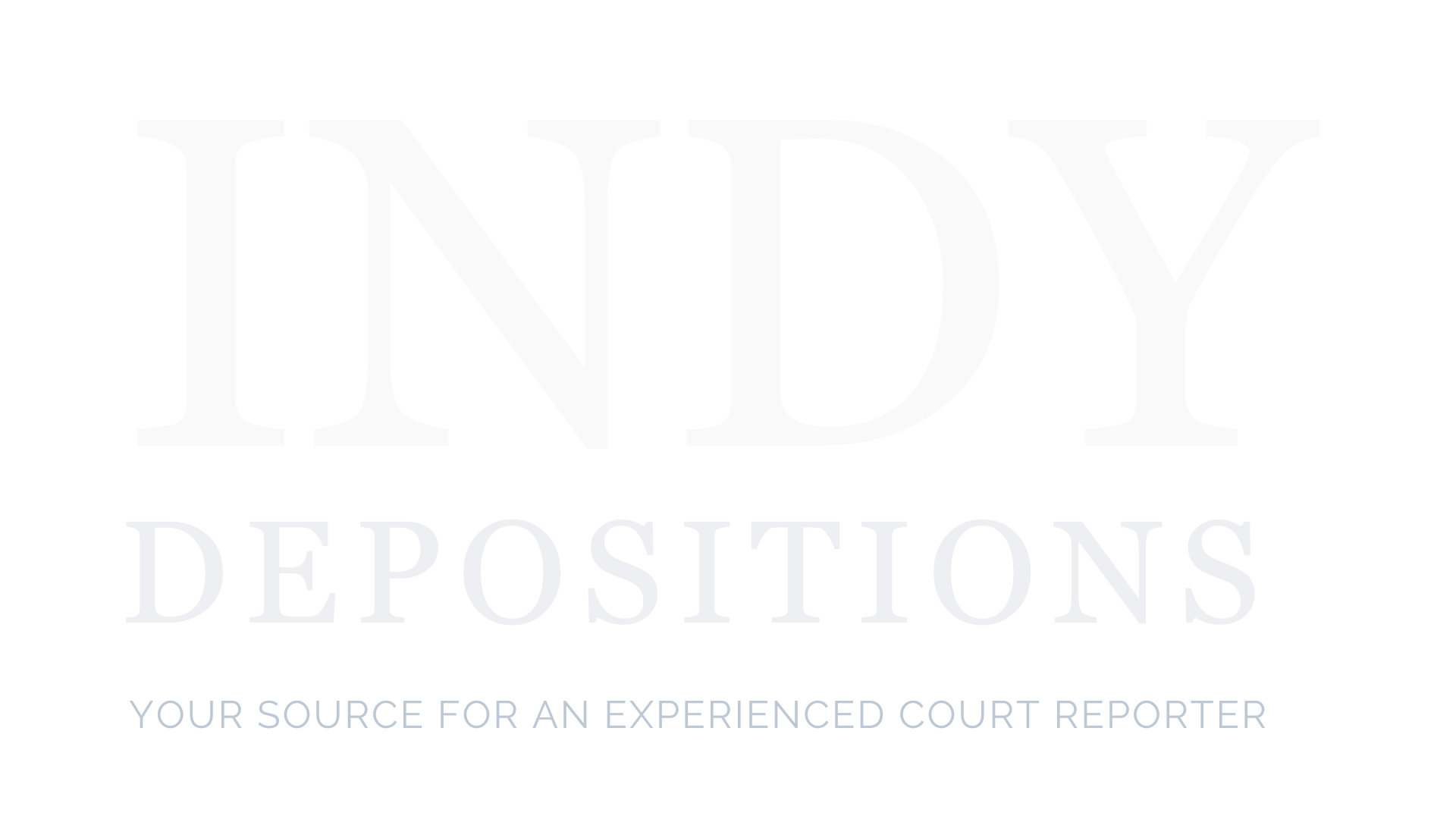 Indy Depositions Logo
