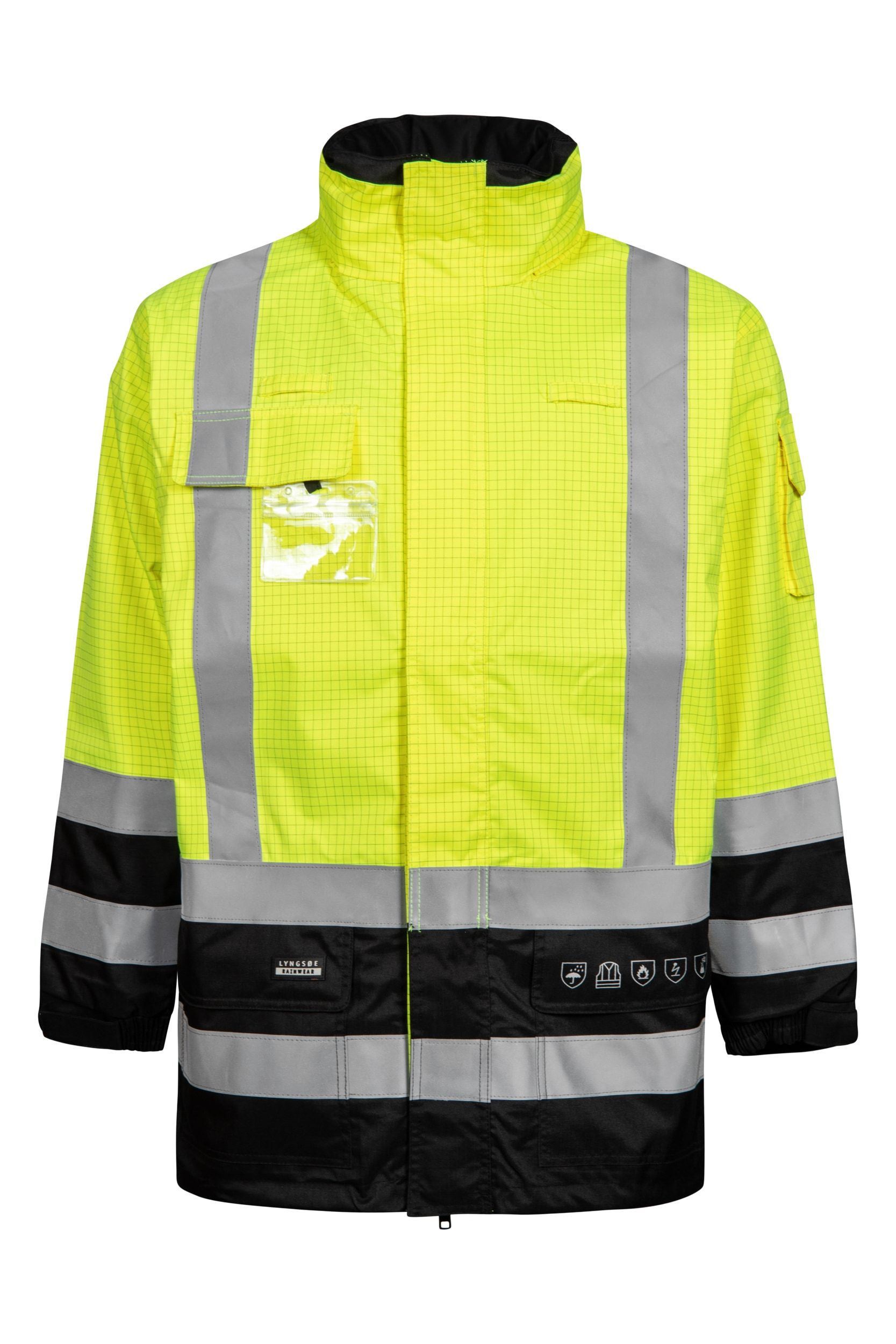 Brandvetragende Hi-Vis regenjas - FR-LR11355