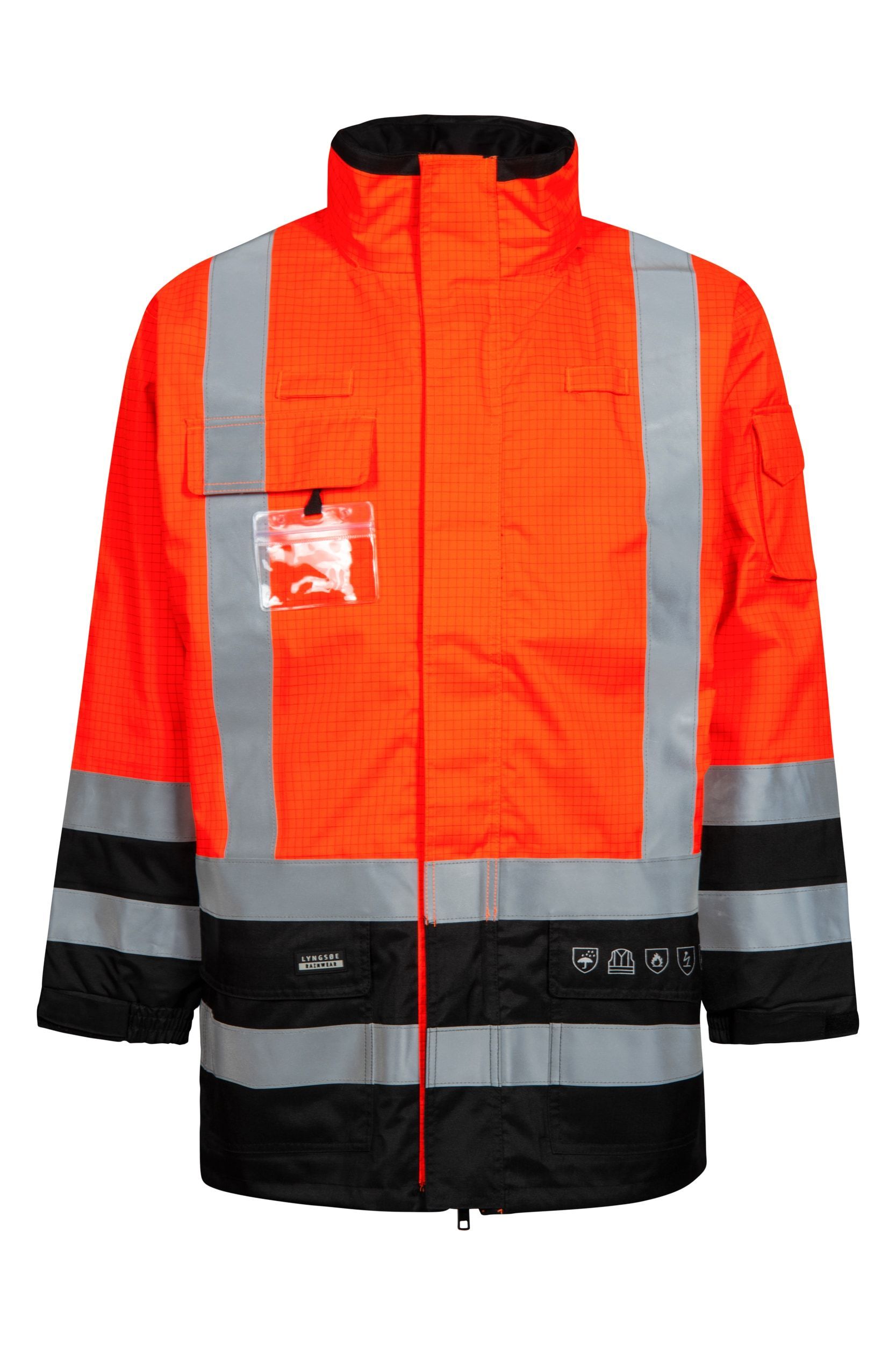 Brandvetragende Hi-Vis regenjas - FR-LR11355