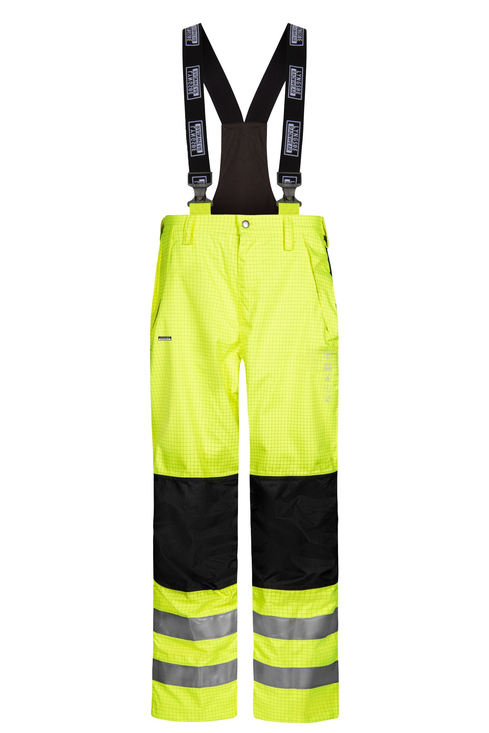 Brandvetragende Hi-Vis regenbroek - FR-LR11451