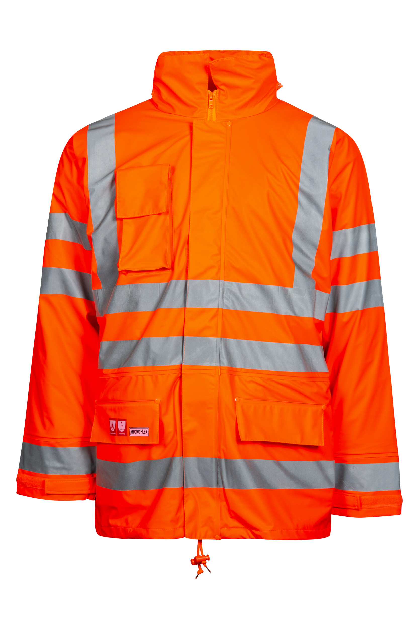 Brandvertragende Hi-Vis winterregenjas PU - FR-LR32