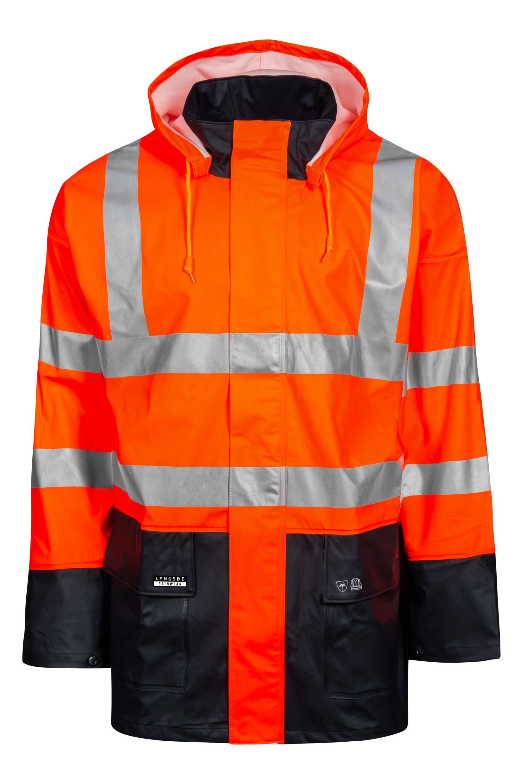 Hi-vis Regenjas PU - LR37