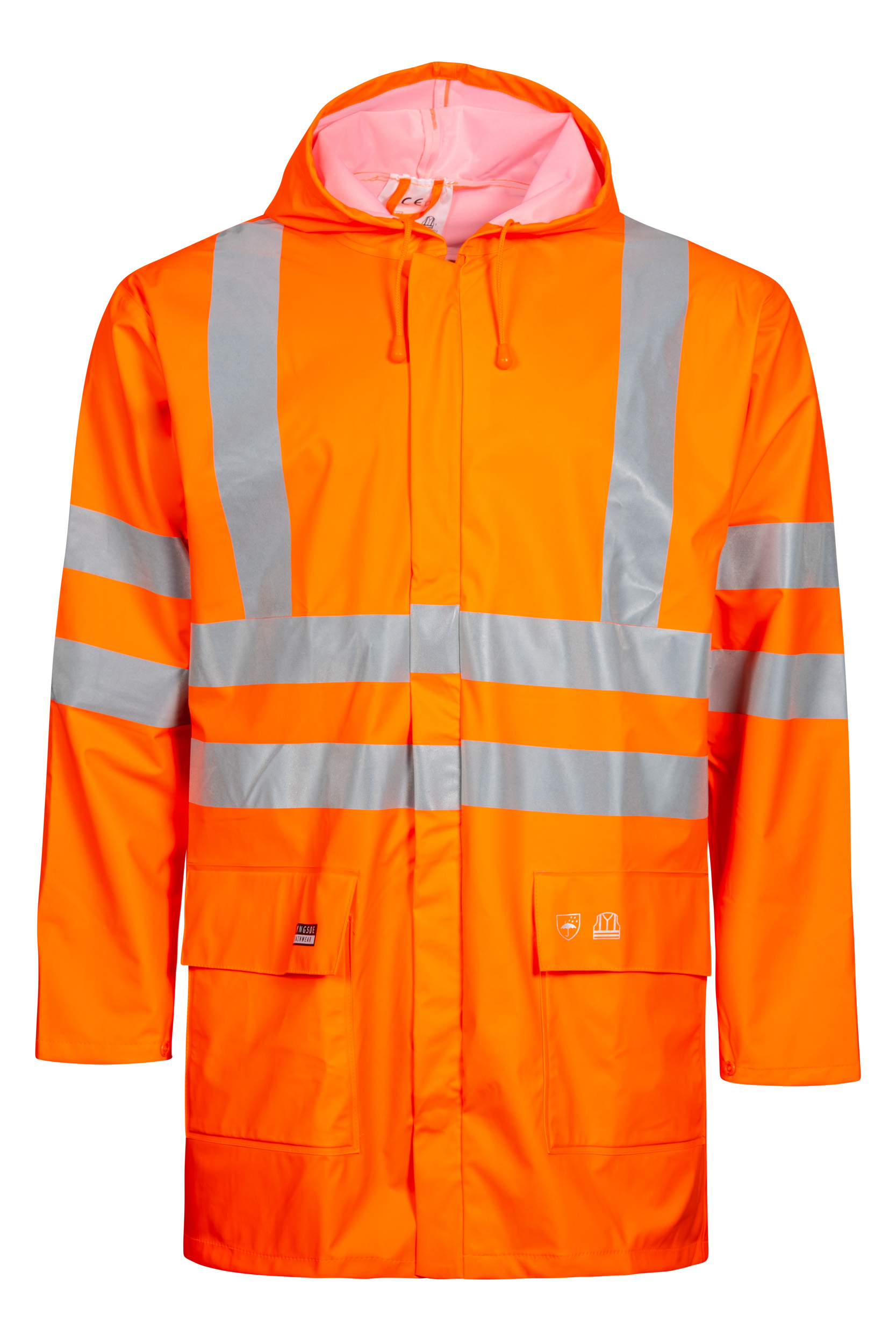 Hi-Vis regenjas PU - LR55