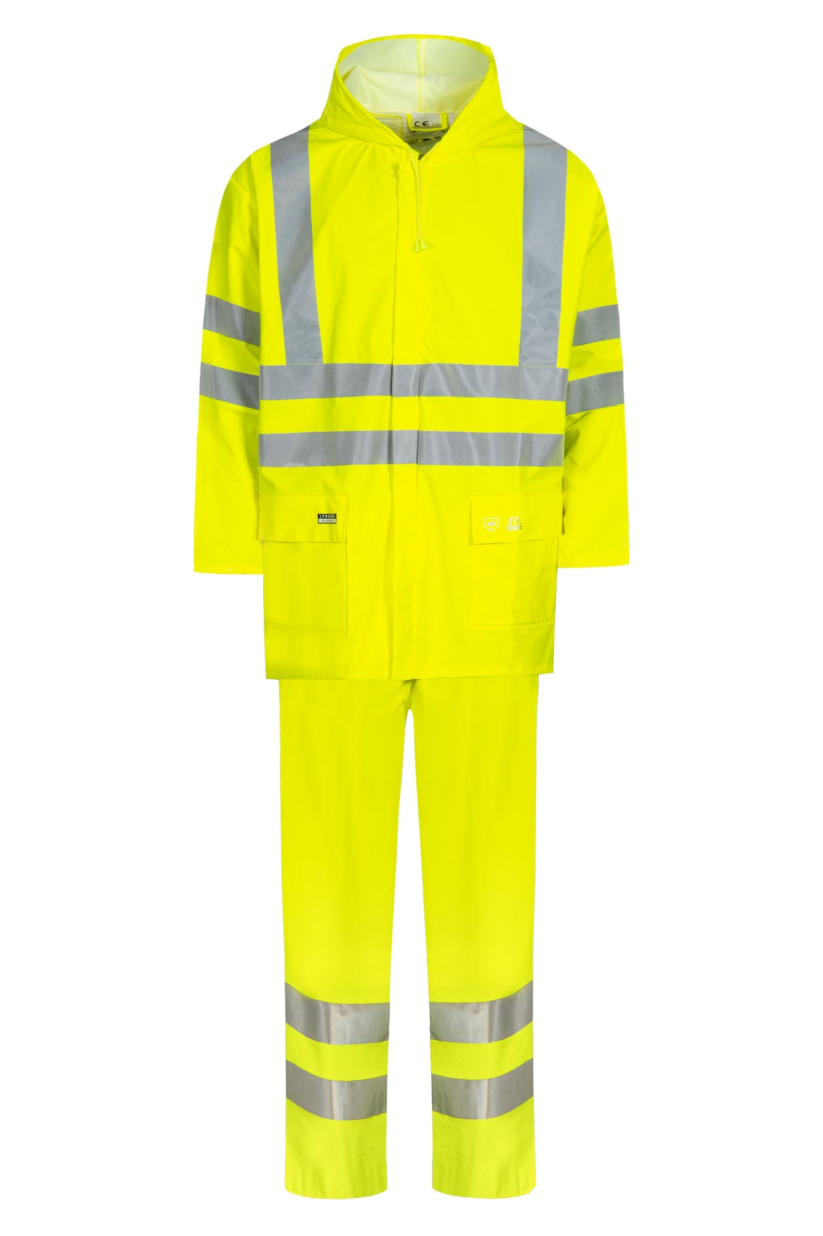 Hi-Vis regenkleding set PU - LR552