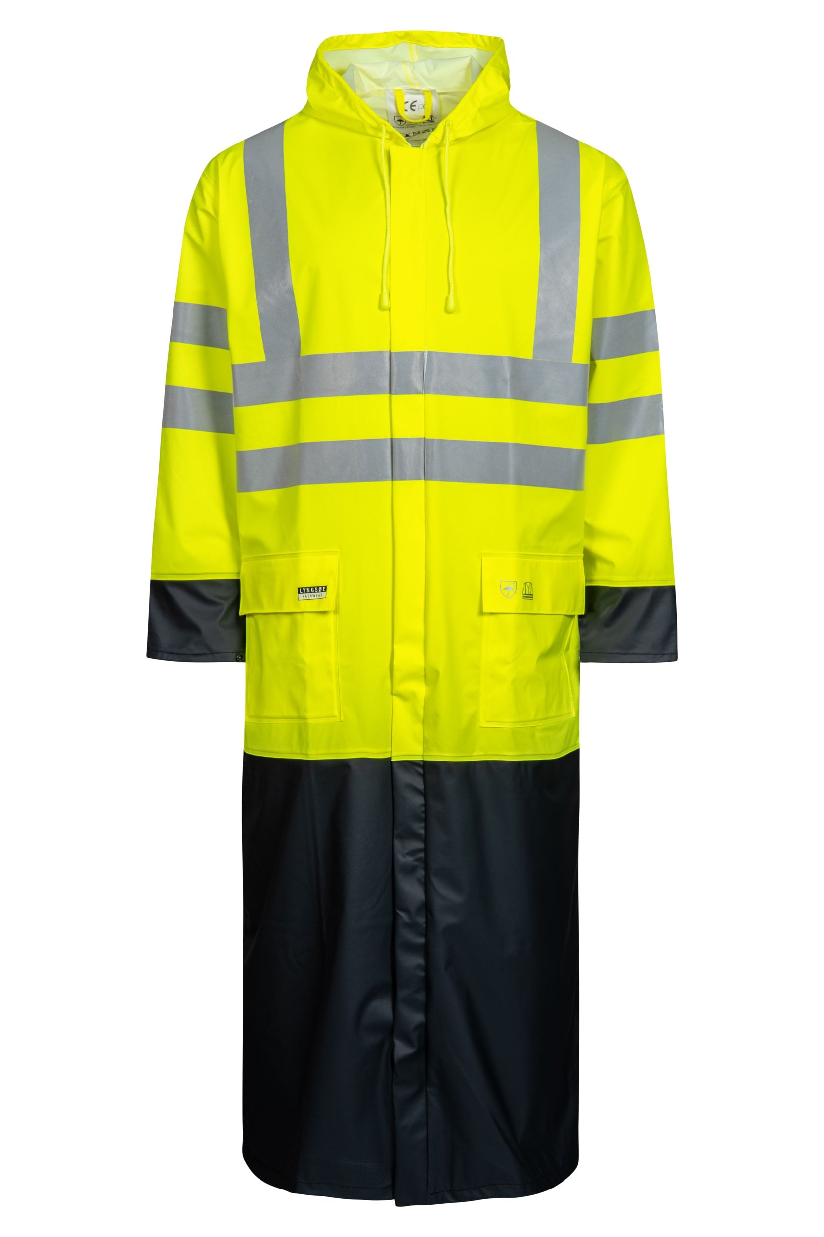 Hi-Vis regenjas 135 cm - LR8085