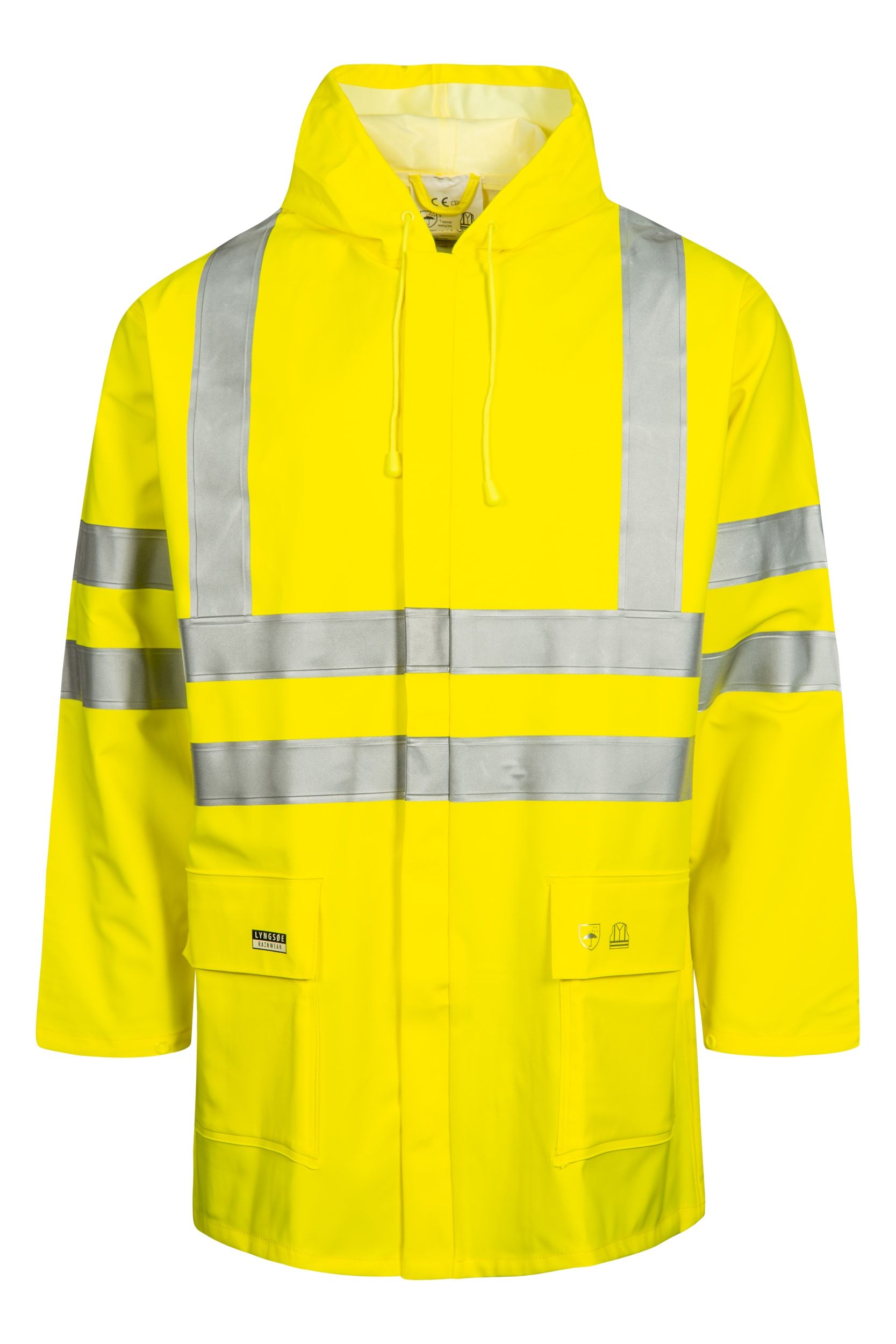 Hi-vis regenjas PU/PVC - LR9055