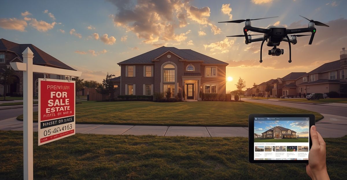 Consistent real estate media branding for Texas agents