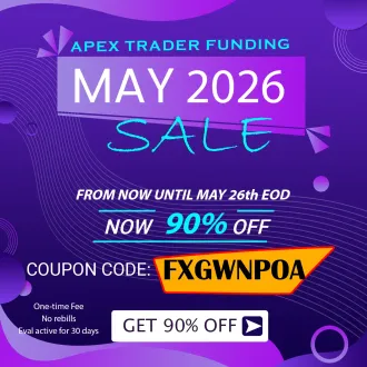 Apex Trader Funding May 2026 promo code