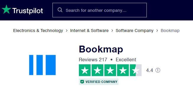 bookmap reviews on trustpilot