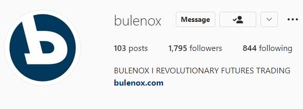 bulenox instagram account