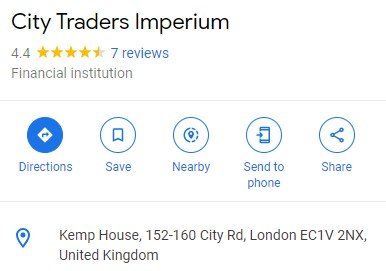 google reviews of city traders imperium