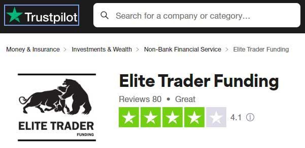 elite trader funding trustpilot review