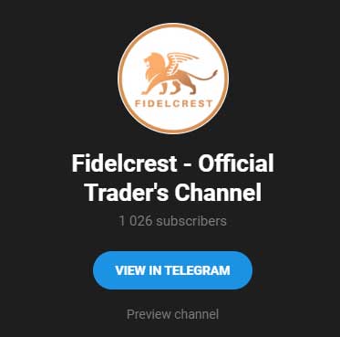 fidelcrest telegram account