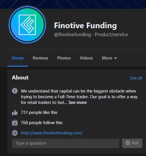 finotive funding facebook account