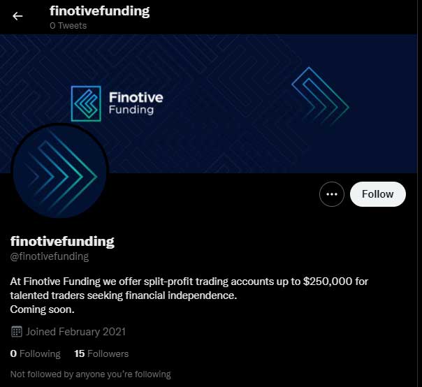 finotive funding twitter account