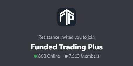 funded trading plus Discord