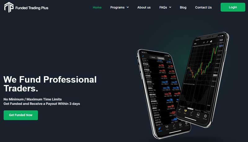 funded trading plus trader funding program with tradingview
