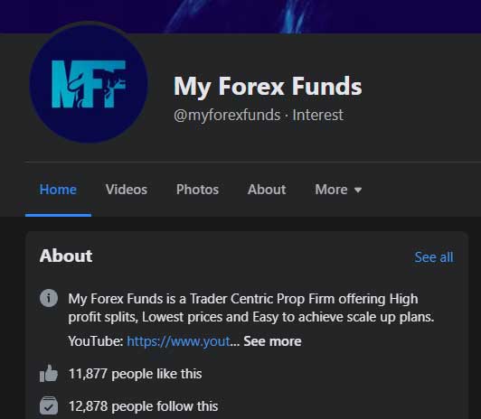 myforexfunds facebook account