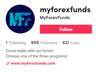 myforexfunds tiktok account
