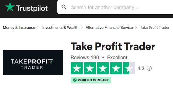 take profit trader trustpilot reviews