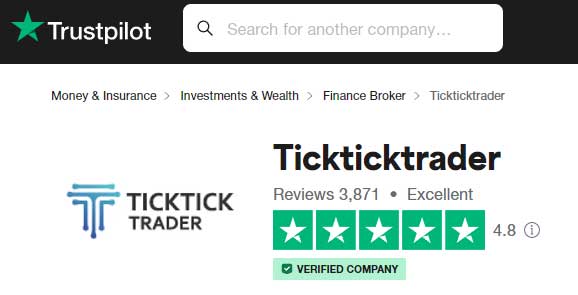 ticktick trader trustpilot reviews