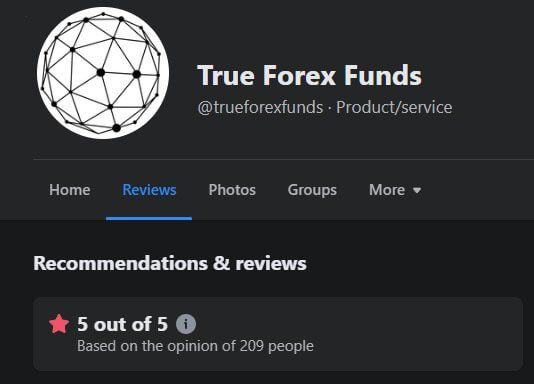 true forex funds facebook reviews