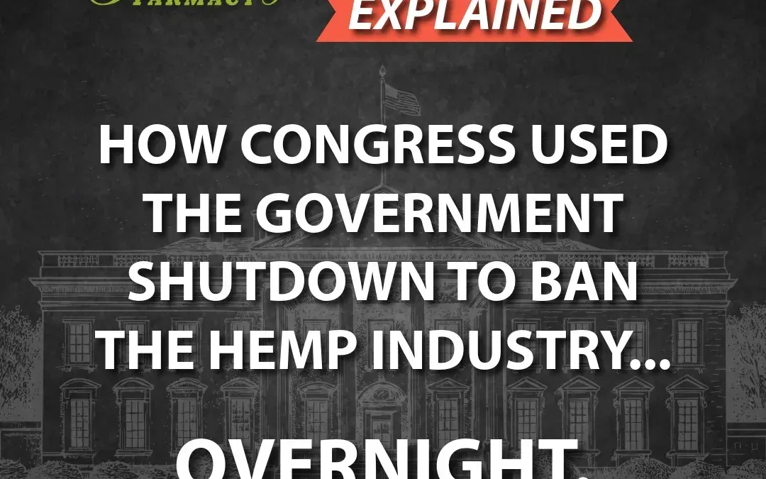 Woman smiling, holding cannabis plant. 