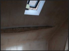 loft with new plastering