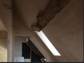 side view of loft window