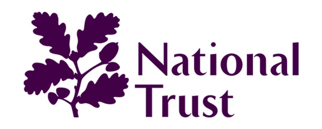 National Trust logo with oak branch and 
