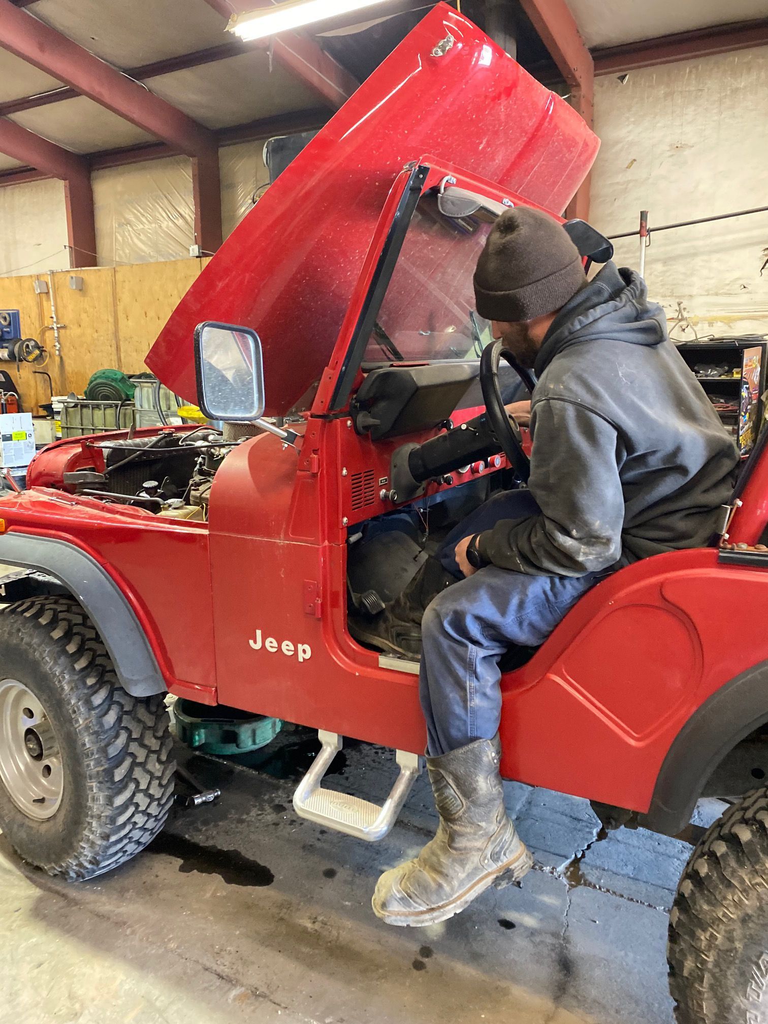 Top Dog Auto Repair Truck Work