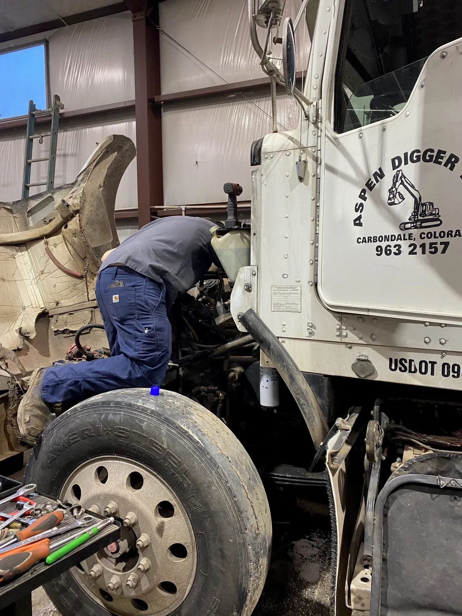 Top Dog Auto Repair Truck Work