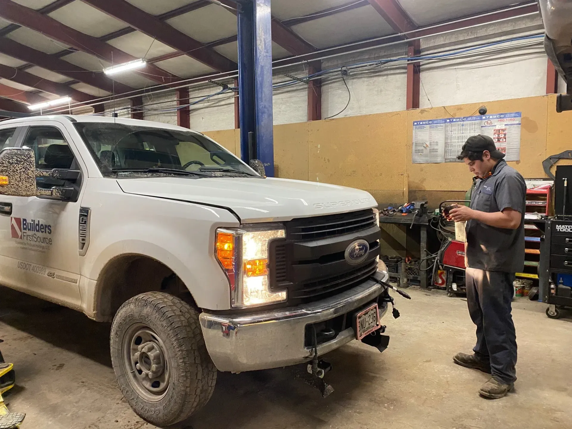 Top Dog Auto Repair Truck Work