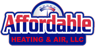 The logo for affordable heating and air llc