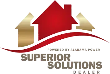 The superior solutions dealer logo is powered by alabama power