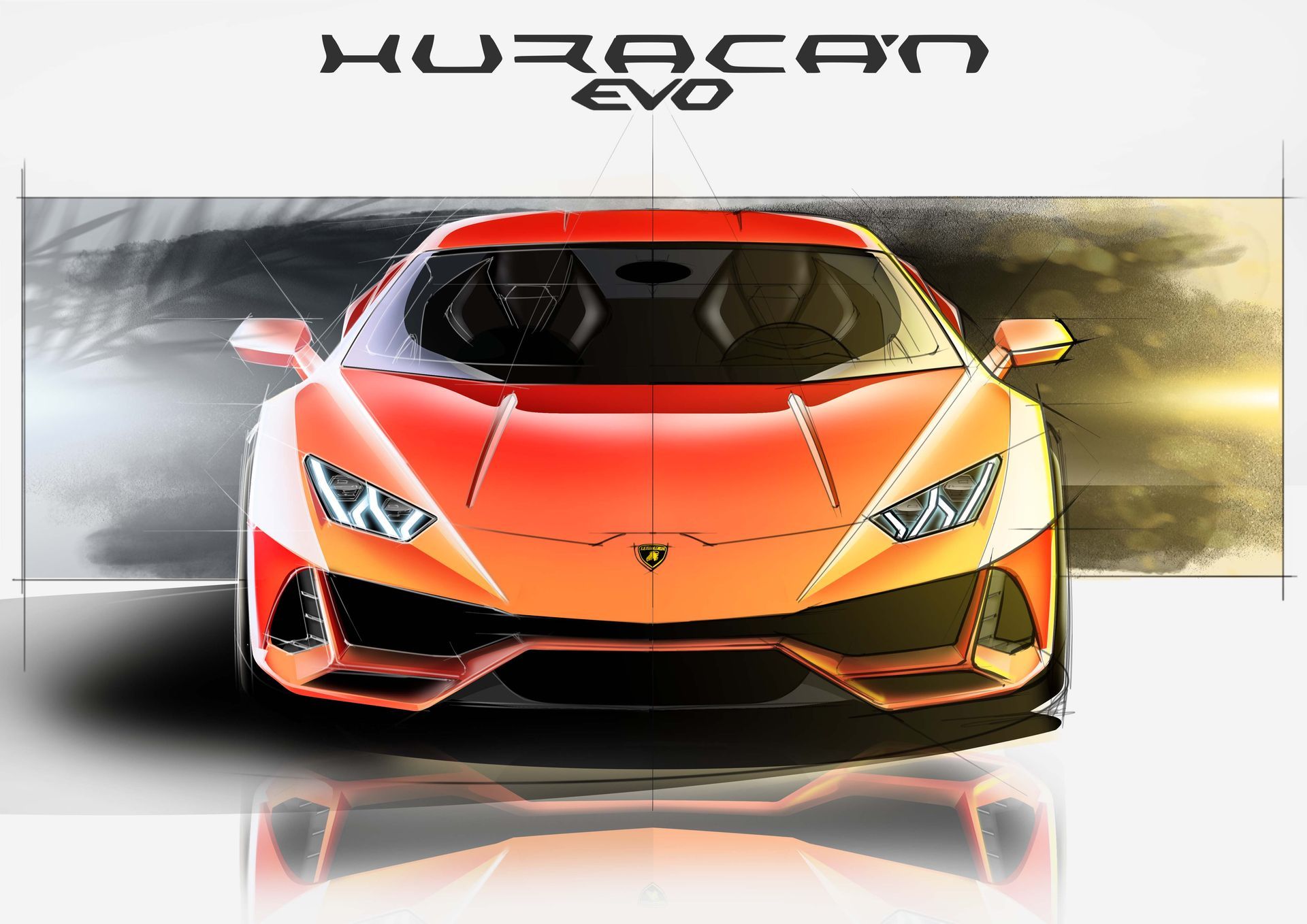 Huracan EVO sketch