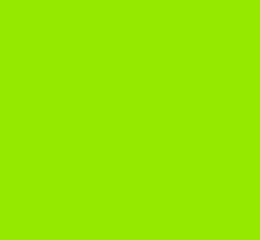 Bright lime-green background.